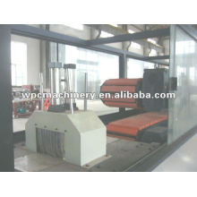 wood and plastic extrusion/production line(window and door)